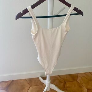 H&M Cream Sleeveless Bodysuit